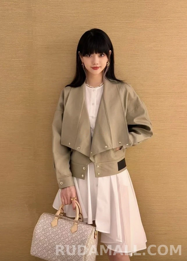 루이비통 루이비통 카키색 오버핏 자켓 상세 이미지