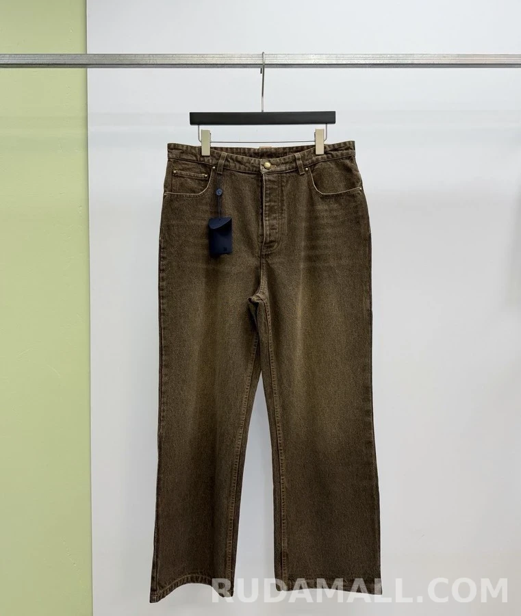 루이비통 루이비통 커피 워싱 데님 팬츠 상세 이미지