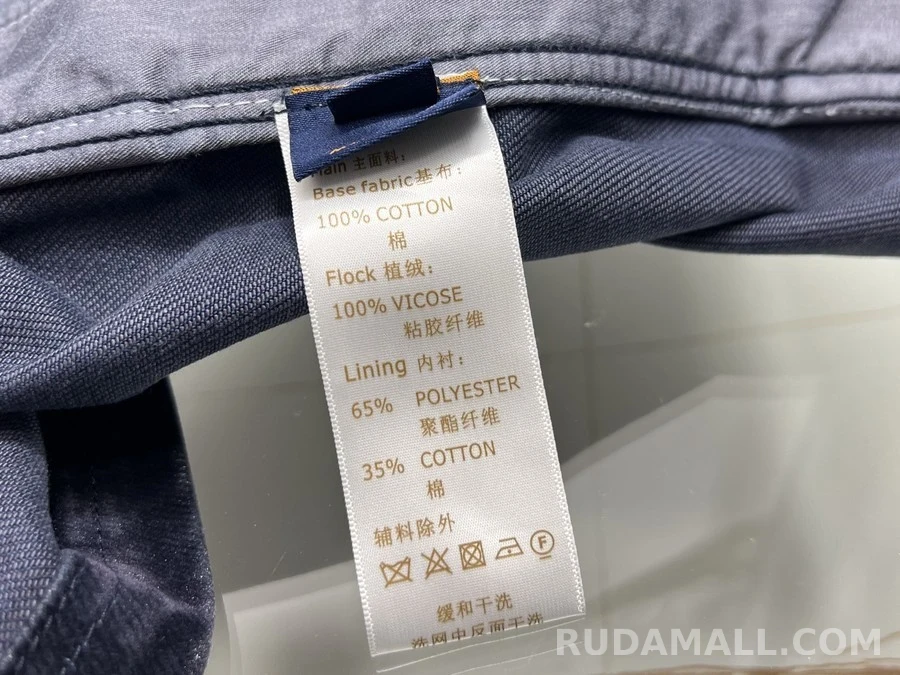 루이비통 루이비통 코듀로이 카라 워싱 데님 자켓 상세 이미지