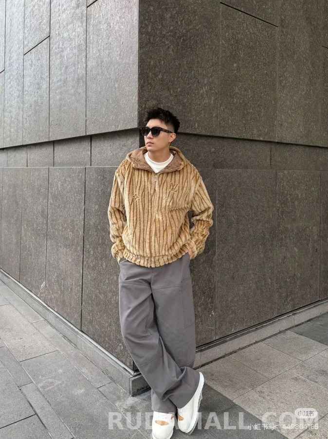 루이비통 루이비통 타이거 스트라이프 후드 집업 상세 이미지