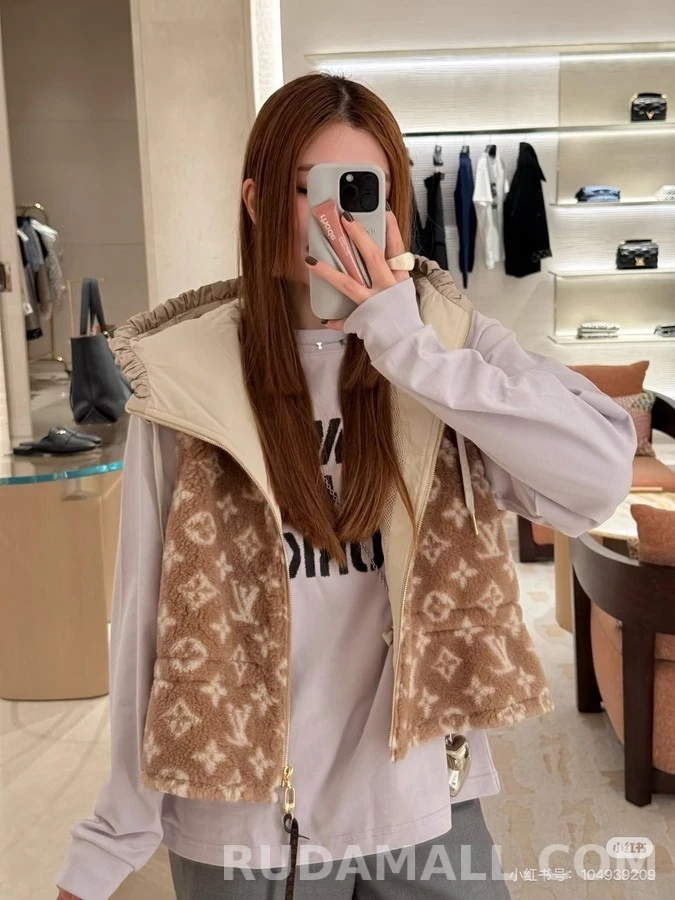 루이비통 루이비통 테디 모노그램 후드 집업 상세 이미지