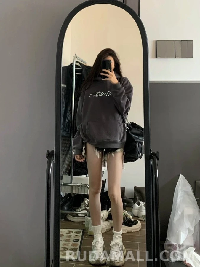 루이비통 루이비통 펄 장식 연결된 후드티 상세 이미지