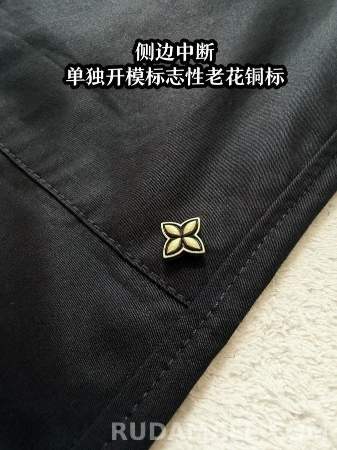 루이비통 루이비통 플라워 리벳 스트레이트 팬츠 상세 이미지