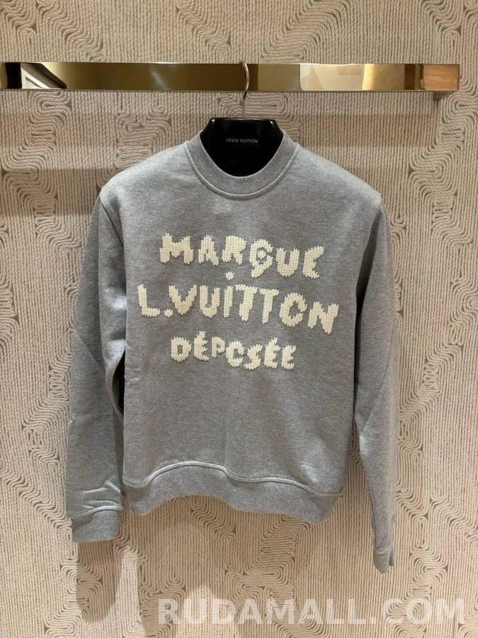 루이비통 루이비통 Marque L.Vuitton Déposée 자수 맨투맨 상세 이미지