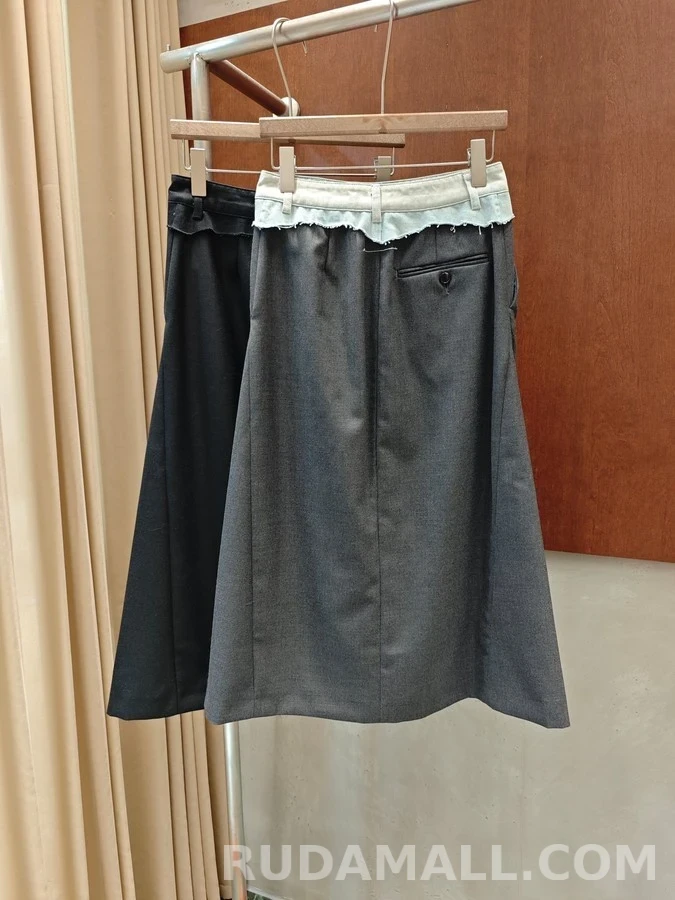 메종 마르지엘라 메종마르지엘라 데님 하이웨이스트 스커트 상세 이미지