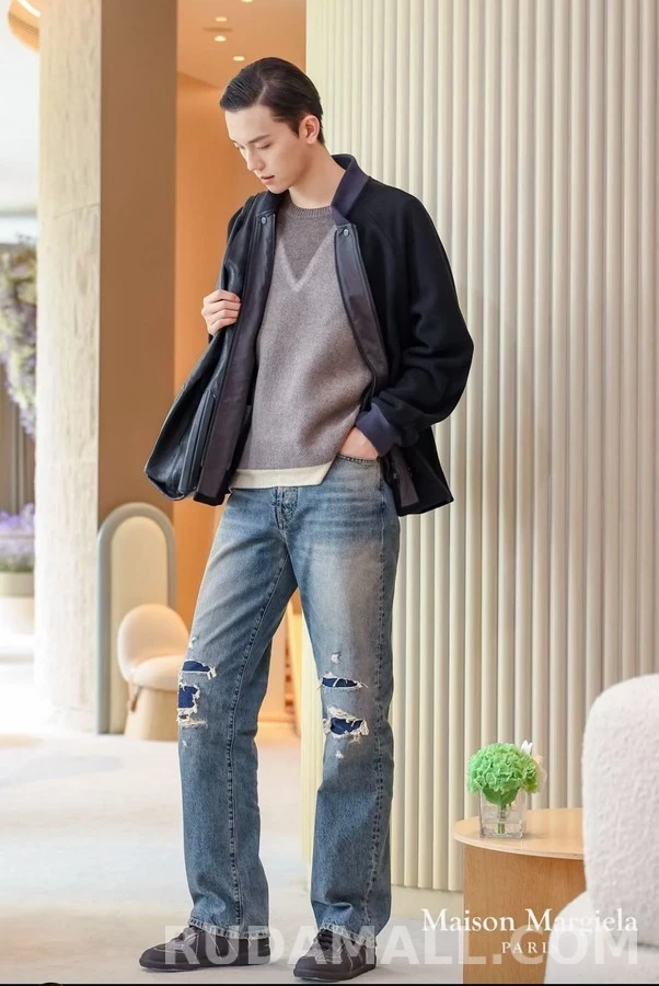 메종 마르지엘라 메종마르지엘라 울 멀티 지퍼 자켓 상세 이미지