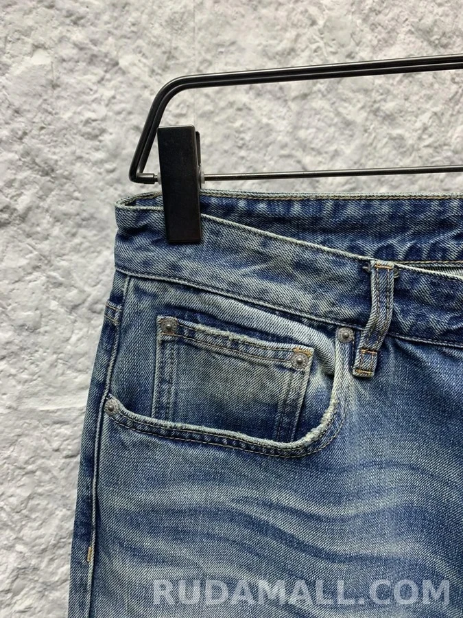 메종 마르지엘라 메종마르지엘라 워싱 스트레이트 데님 팬츠 상세 이미지