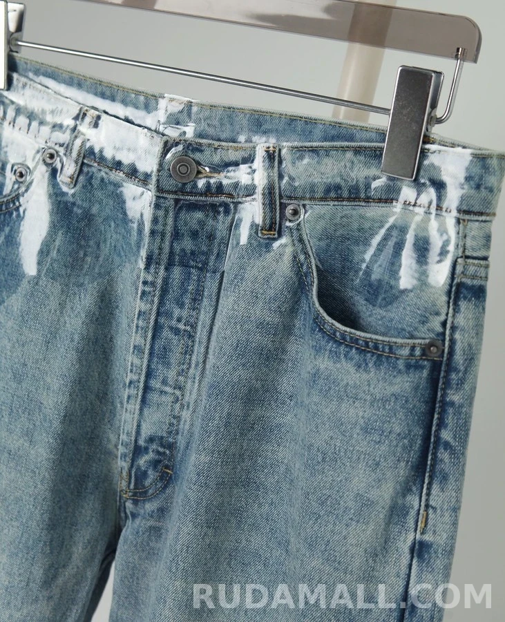 메종 마르지엘라 메종마르지엘라 코팅 스트레이트핏 데님 팬츠 상세 이미지
