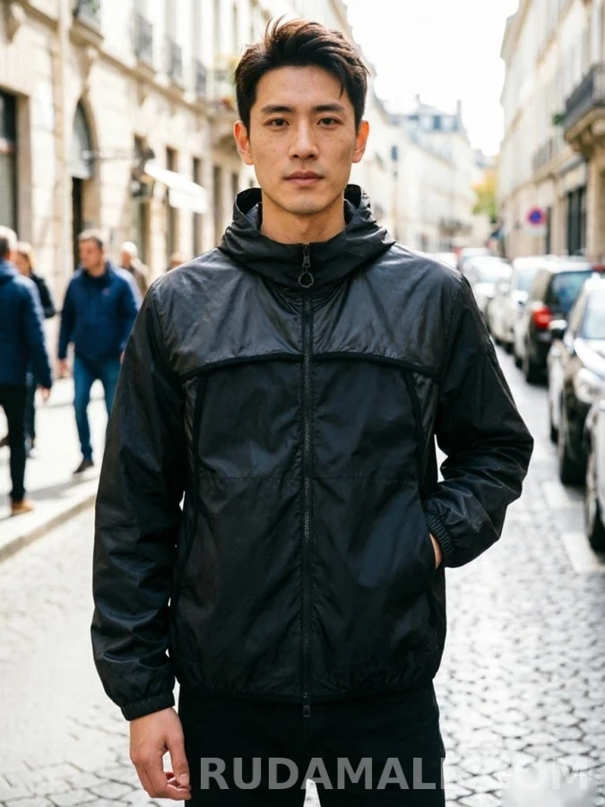 몽클레어 몽클레어 경량 방풍 후드 집업 상세 이미지