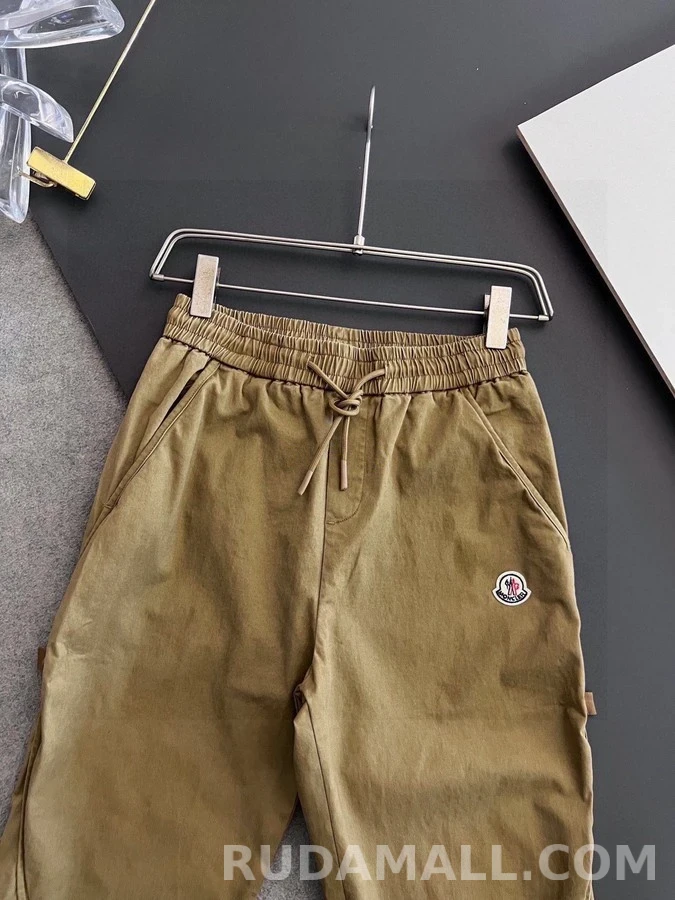 몽클레어 몽클레어 드로스트링 워크웨어 조거 팬츠 상세 이미지
