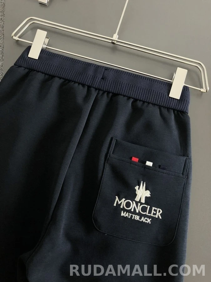 몽클레어 몽클레어 로고 밴딩 트레이닝 팬츠 상세 이미지