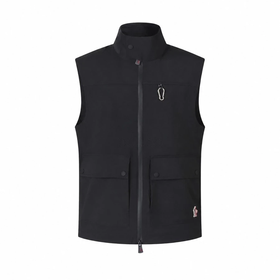 몽클레어 몽클레어 리플렉티브 로고 아웃도어 베스트 상세 이미지