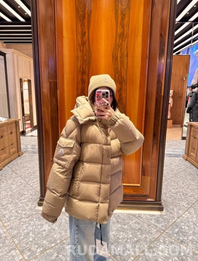몽클레어 몽클레어 마야 70 후드 숏 다운 재킷 상세 이미지