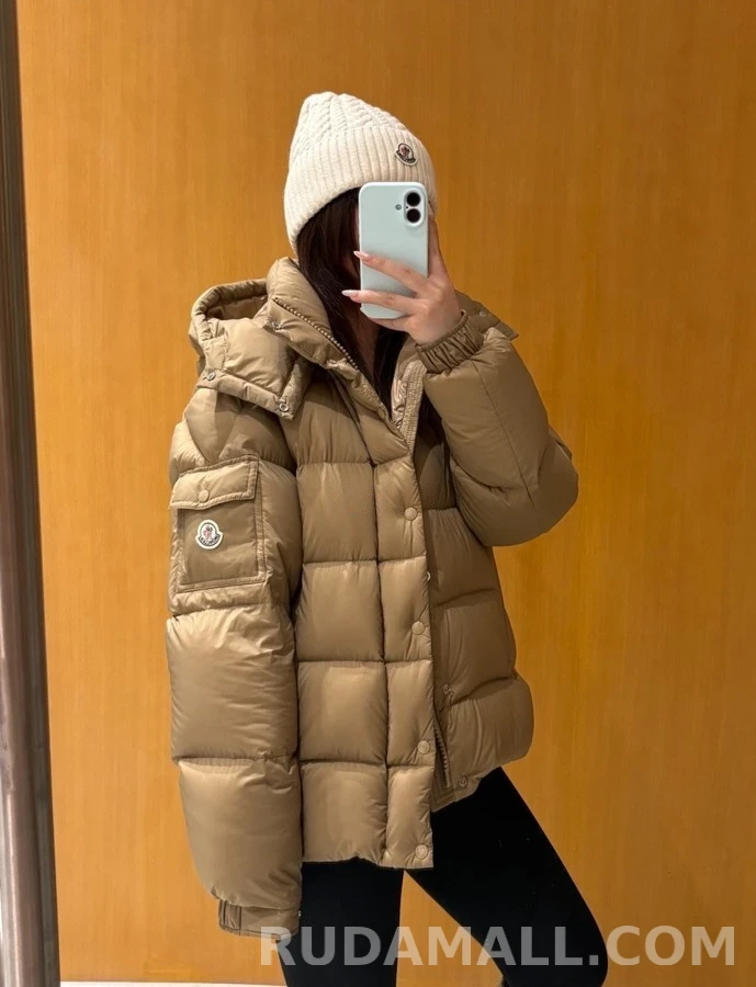 몽클레어 몽클레어 마야 70 후드 숏 다운 재킷 상세 이미지