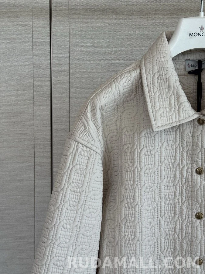 몽클레어 몽클레어 퀼팅 패턴 셔츠 상세 이미지