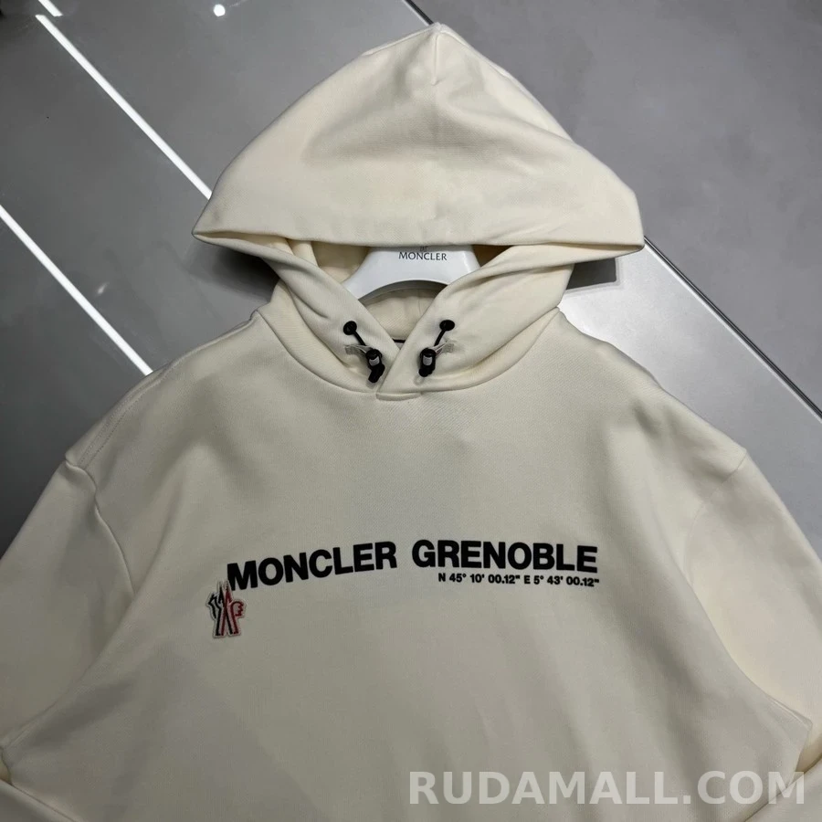 몽클레어 몽클레어 Grenoble 레터링 후드티 상세 이미지