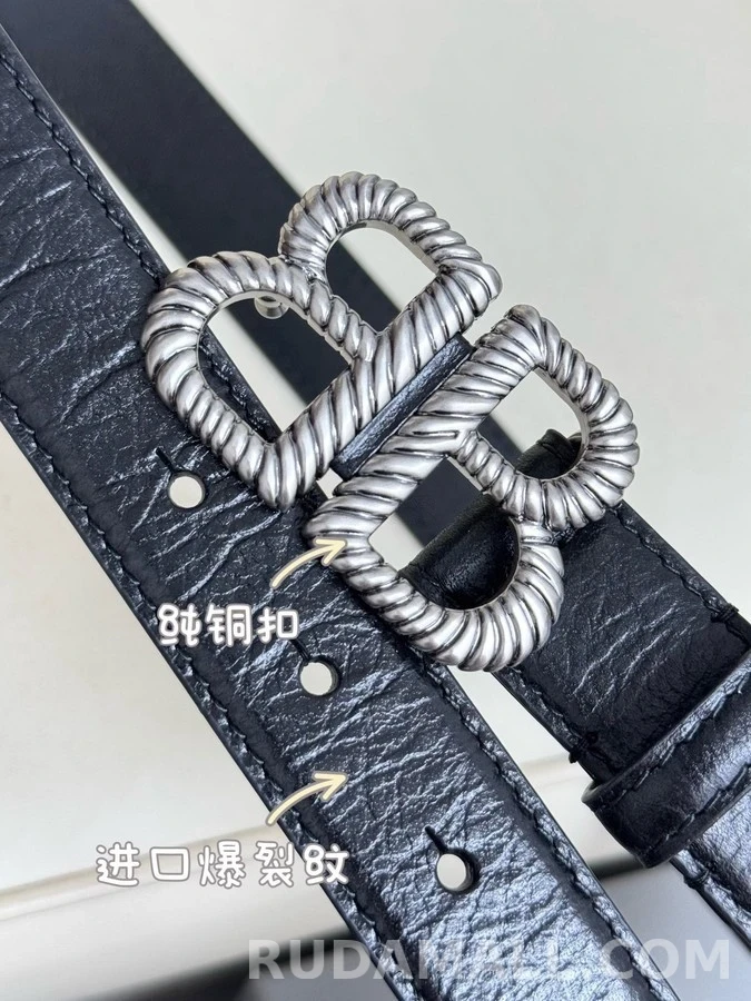 발렌시아가 발렌시아가 로프 버클 벨트 상세 이미지