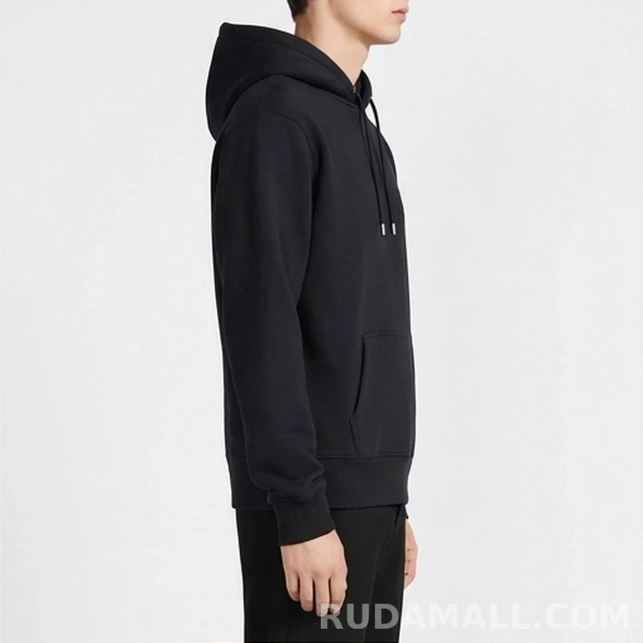 디올 디올 리본 로고 연기 후드 맨투맨 상세 이미지