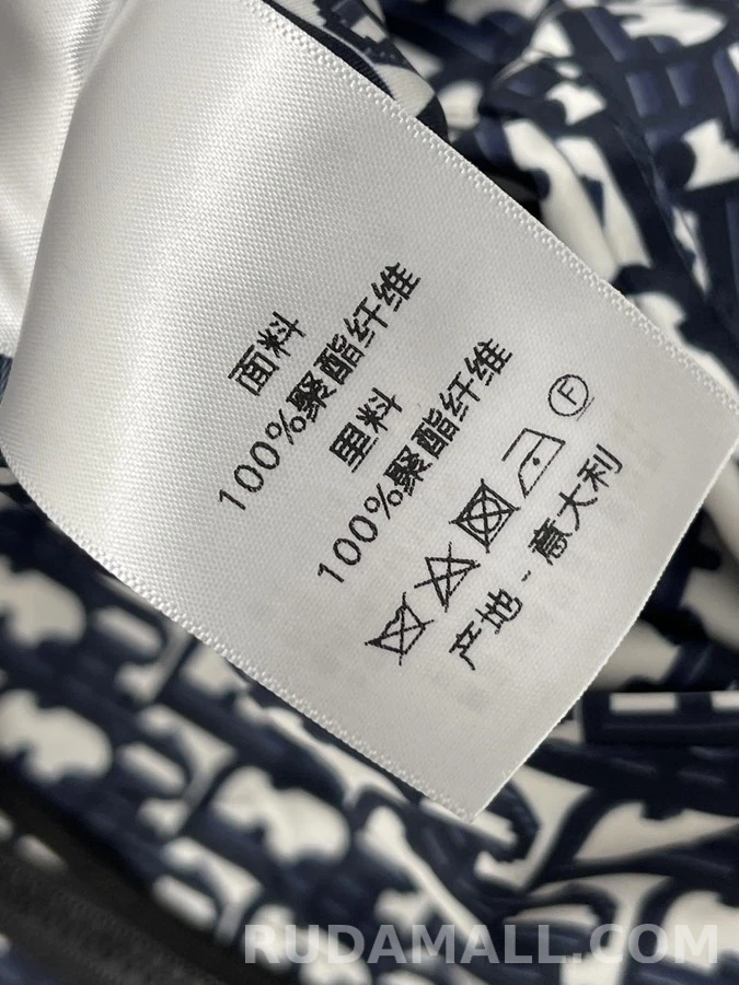 디올 디올 플라워 버드 프린트 양면 후드 집업 상세 이미지