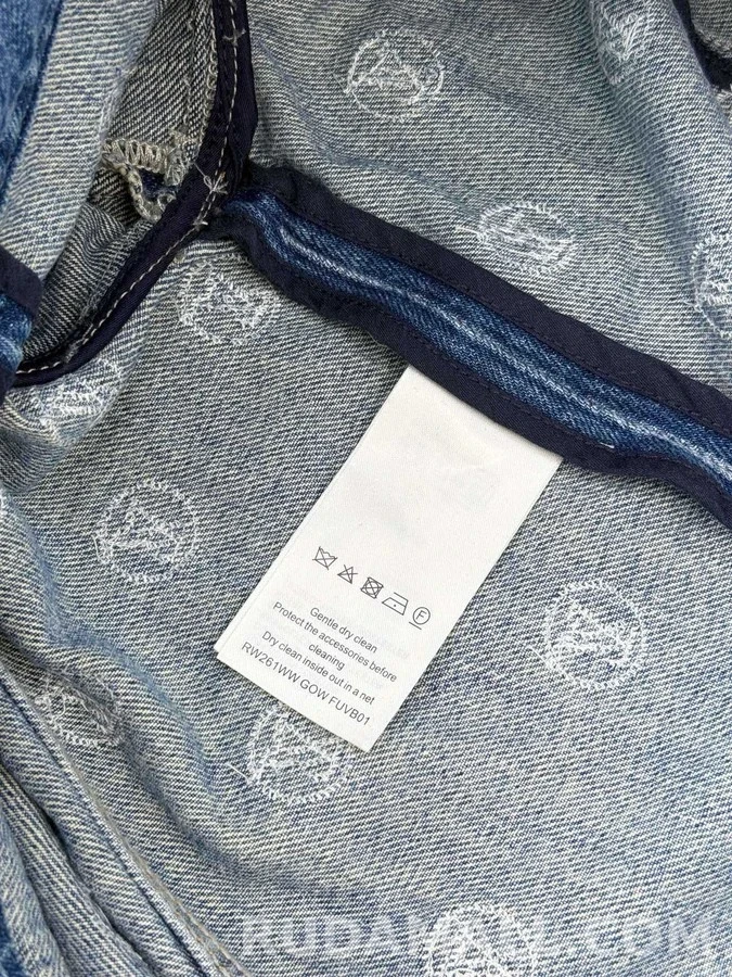 루이비통 루이비통 로고 패턴 데님 자켓 상세 이미지