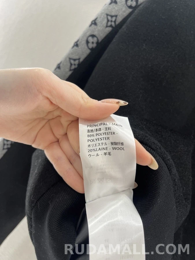 루이비통 루이비통 모노그램 배색 울 자켓 상세 이미지