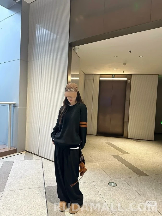 제냐 제냐 232 로드 스트라이프 니트 상세 이미지