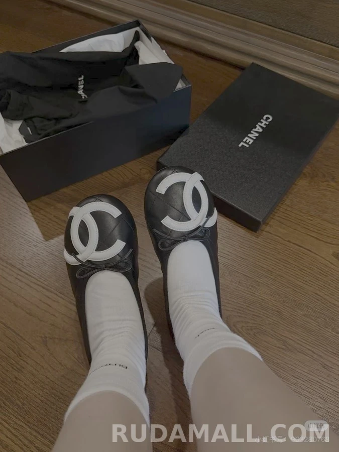 샤넬 샤넬 로고 플랫 상세 이미지