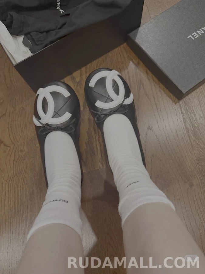 샤넬 샤넬 로고 플랫 상세 이미지
