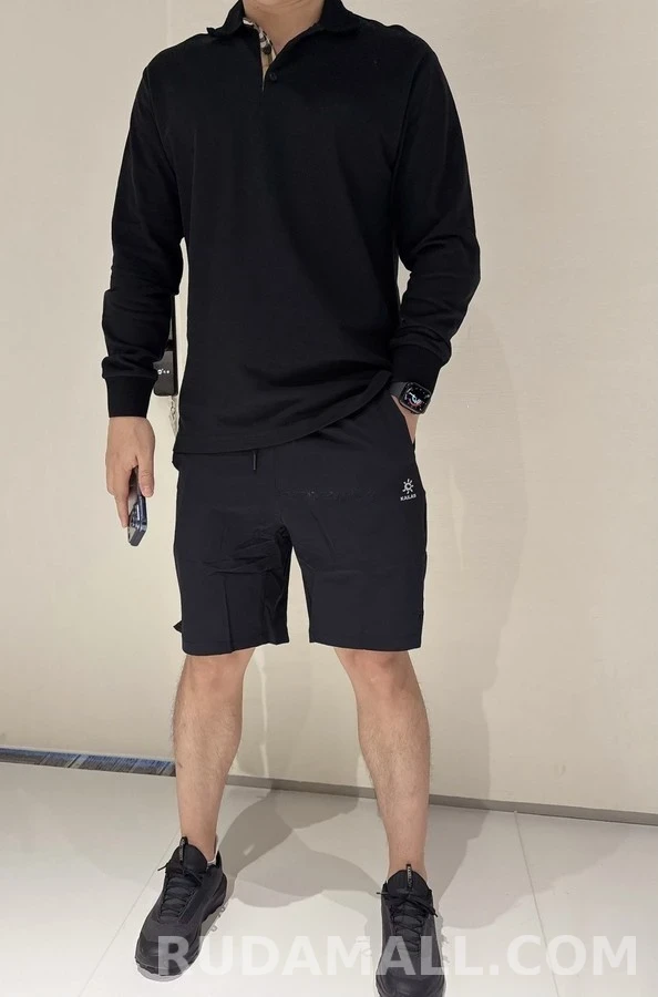 버버리 버버리 이퀘스트리안 나이트 롱 슬리브 폴로 셔츠 상세 이미지