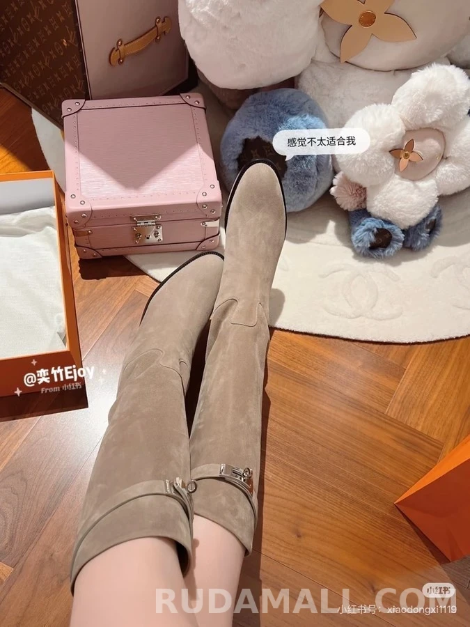 에르메스 에르메스 Kelly Jumping 락 버클 라이딩 부츠 상세 이미지