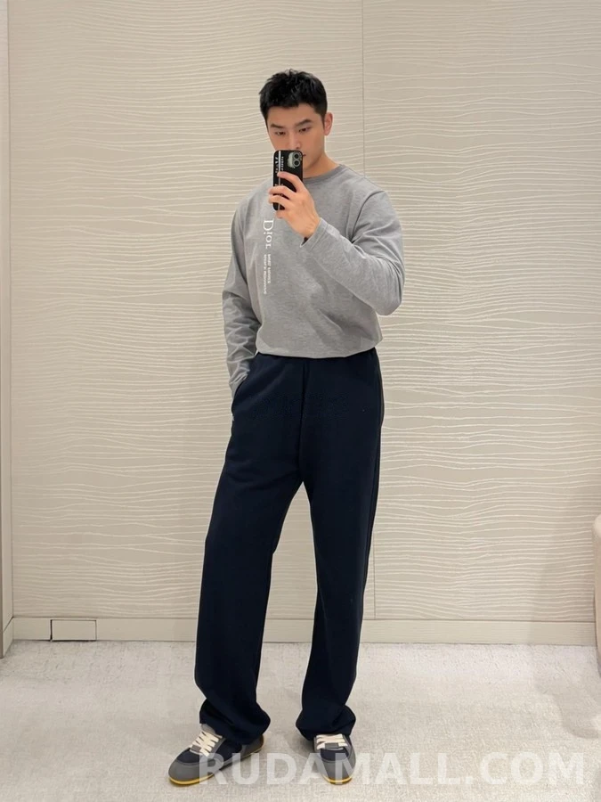 디올 디올 몽테인 레터링 긴팔 티셔츠 상세 이미지
