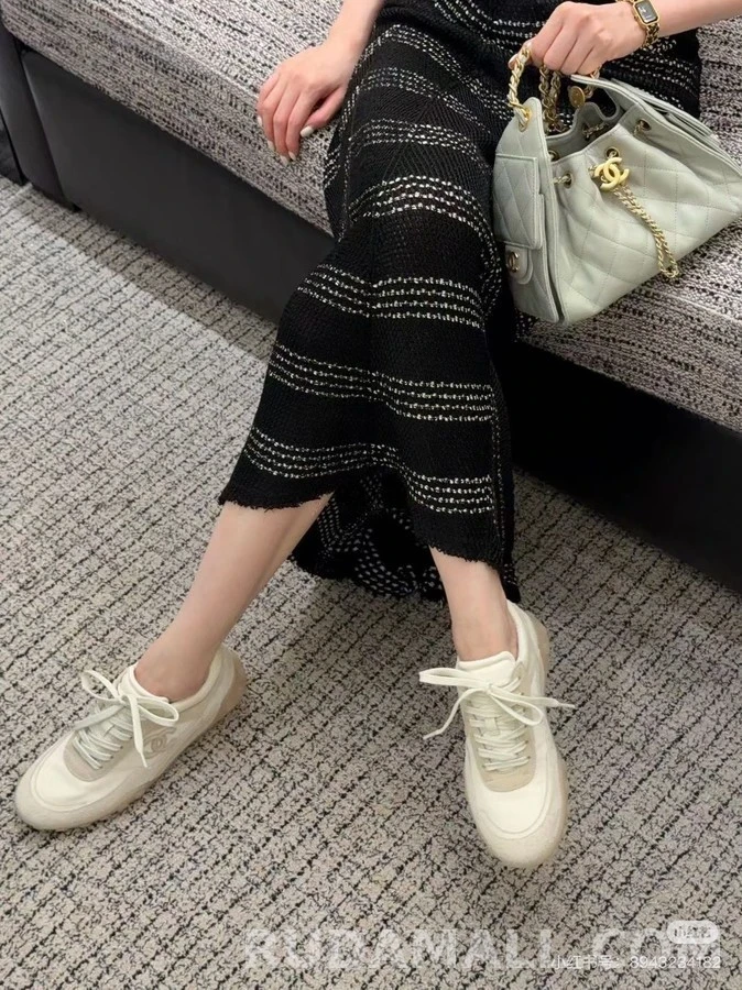 샤넬 샤넬 배색 두두솔 스니커즈 상세 이미지