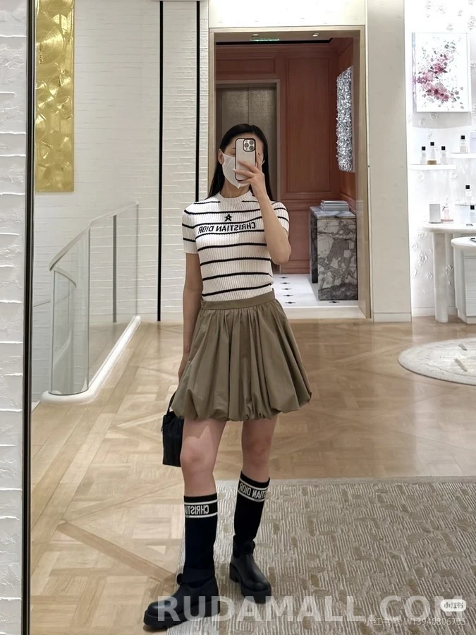 디올 디올 레이스 디테일 하이탑 부츠 상세 이미지