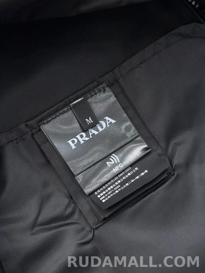 프라다 프라다 삼각 로고 후드 집업 자켓 상세 이미지