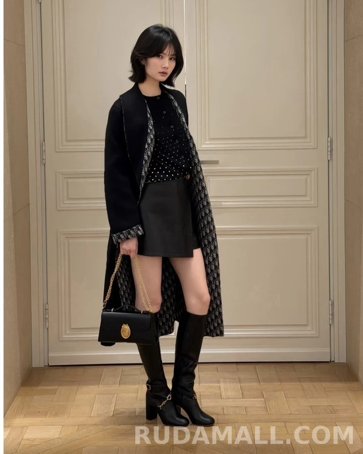 디올 디올 D-Town 체인 롱 부츠 상세 이미지