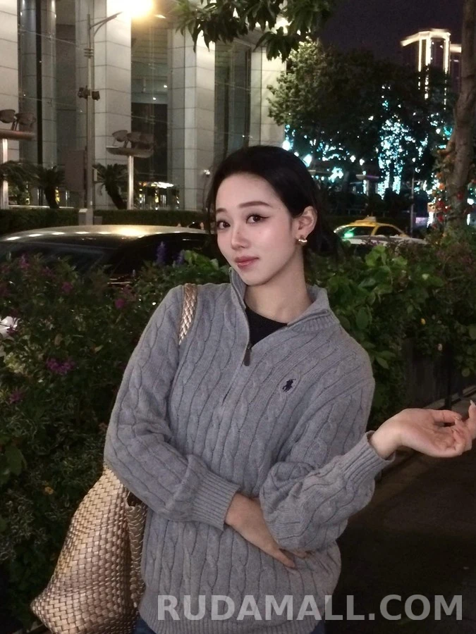 폴로 랄프 로렌 폴로 랄프 로렌 꽈배기 쿼터집 니트 상세 이미지