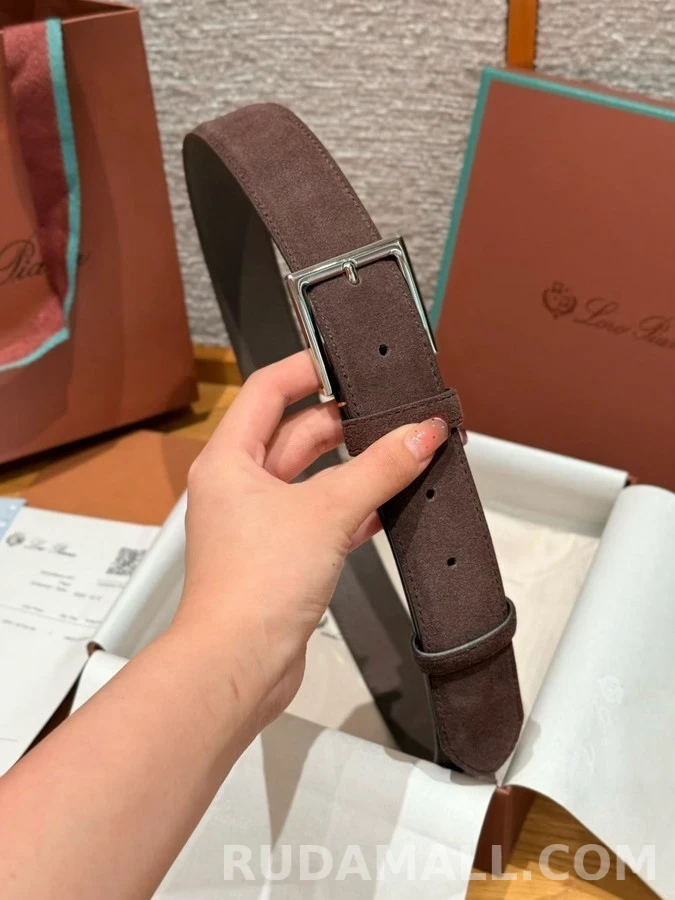 로로피아나 로로피아나 스웨이드 레더 벨트 상세 이미지
