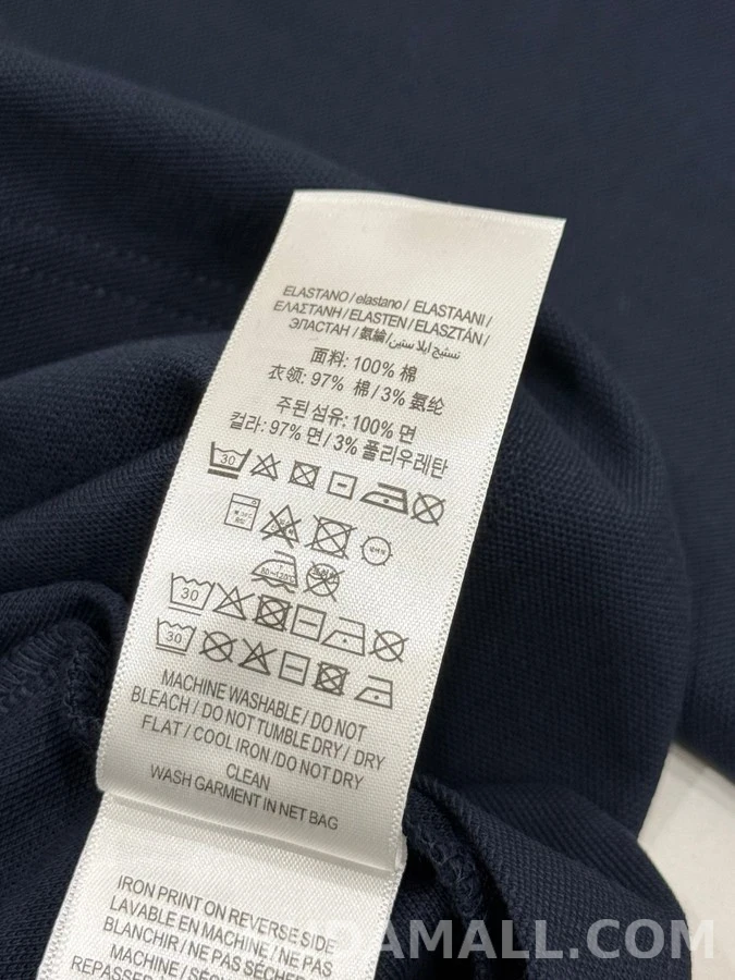 버버리 버버리 나이트 엠블럼 긴팔 폴로 셔츠 상세 이미지