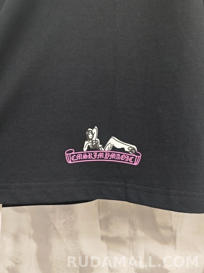 크롬하츠 크롬하츠 데들리 돌 그래픽 긴팔 티셔츠 상세 이미지