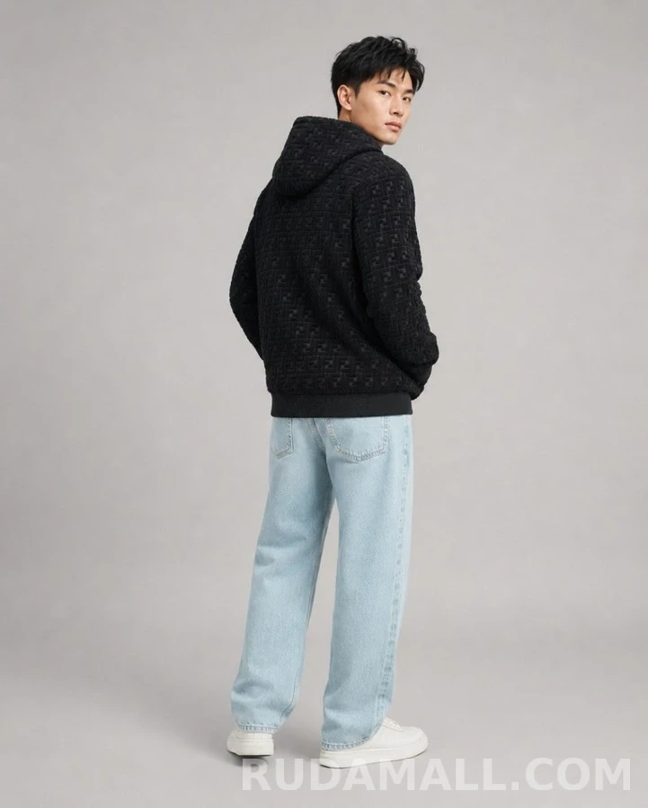 펜디 펜디 엠보싱 후드 집업 상세 이미지