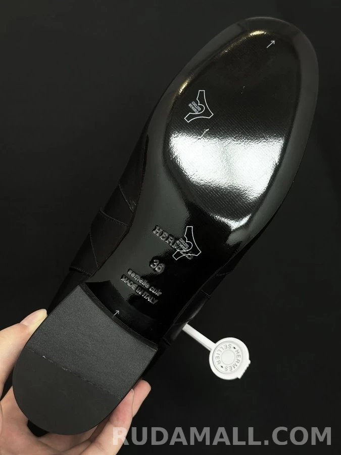 에르메스 에르메스 가죽 벨트 버클 부츠 상세 이미지