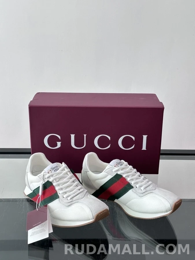 구찌 구찌 Tempo 웹 스트라이프 스니커즈 상세 이미지