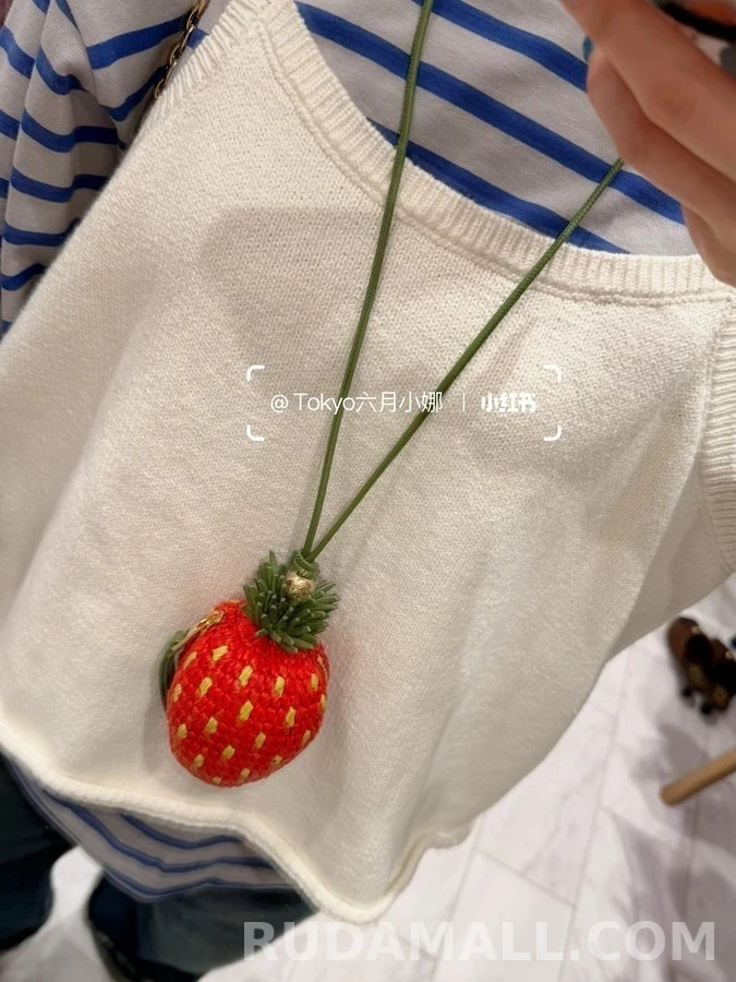 로에베 로에베 스트로베리 코인 지갑 상세 이미지