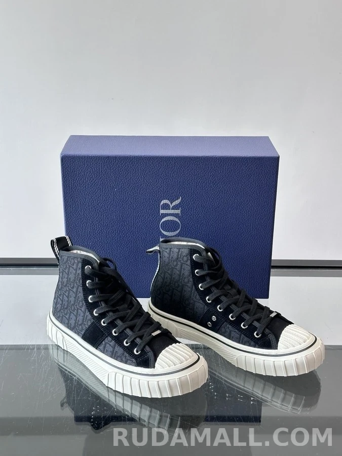 디올 디올 Hooper Oblique 하이탑 스니커즈 상세 이미지