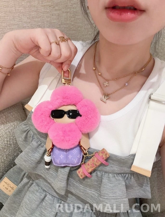 루이비통 루이비통 모노그램 플라워 더블 레이어 목걸이 상세 이미지