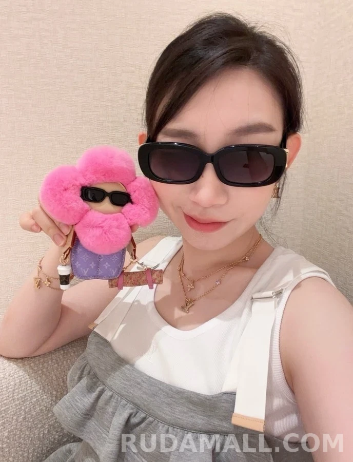 루이비통 루이비통 모노그램 플라워 더블 레이어 목걸이 상세 이미지