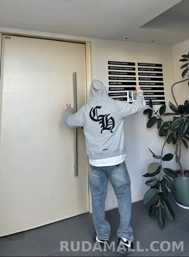 크롬하츠 크롬하츠 레터링 로고 맨투맨 상세 이미지