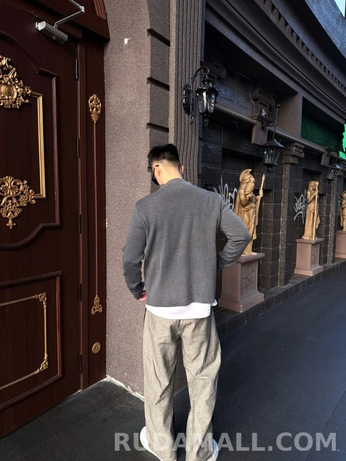 디올 디올 자수 울 집업 가디건 상세 이미지