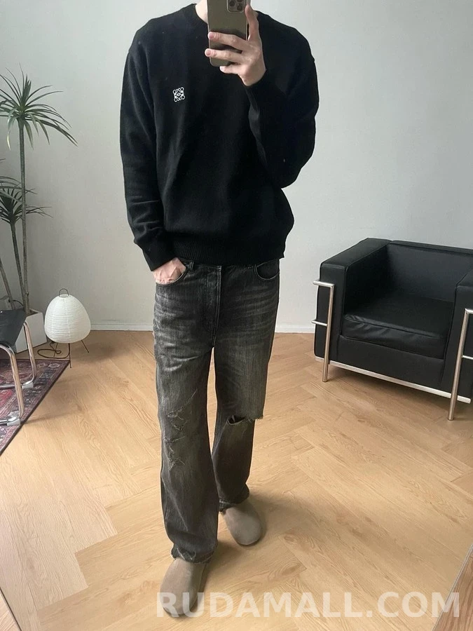 로에베 로에베 아나그램 자수 니트 상세 이미지