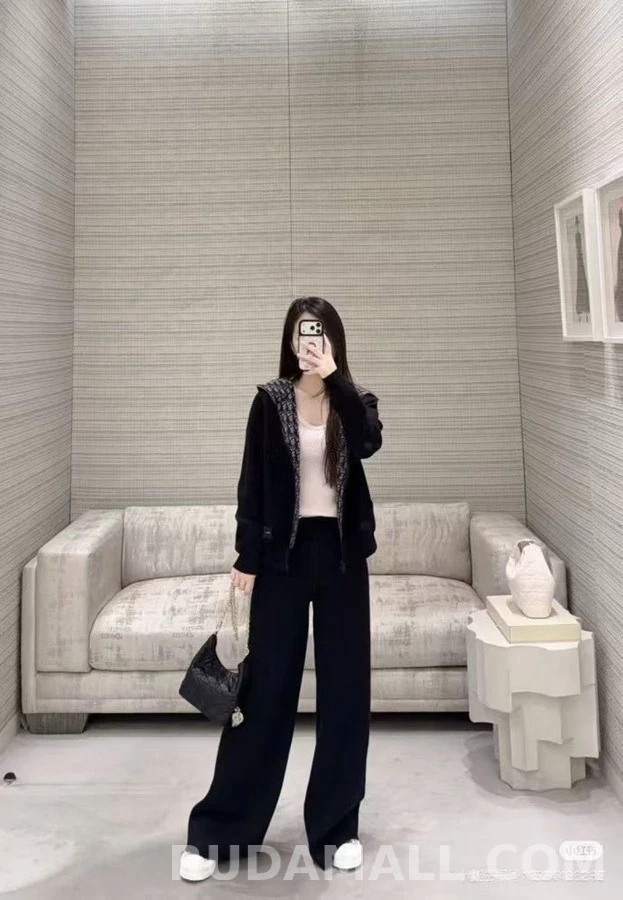디올 디올 리버서블 캐시미어 울 후드 가디건 상세 이미지